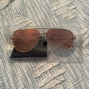 Quay High Key Aviators x Desi Perkins collab (retired)
